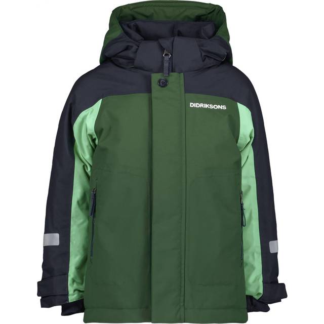 Didriksons Neptun Kid's Jacket - Pine Green (505472) — #2 bäst i test
