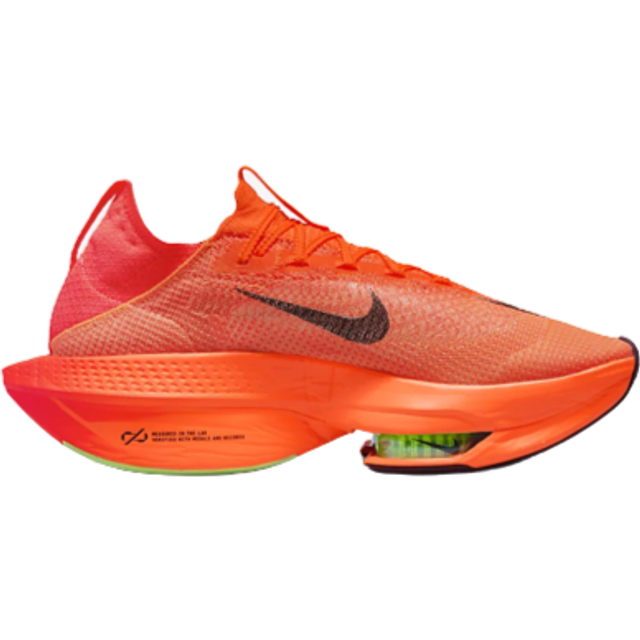 Nike Air Zoom Alphafly NEXT% 2 M - Total Orange/Bright Crimson/Ghost Green/Black — #3 bäst i test