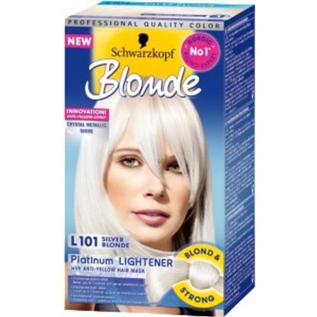 Schwarzkopf Blonde Platinum Lightener L101 Silver Blonde — #5 bäst i test