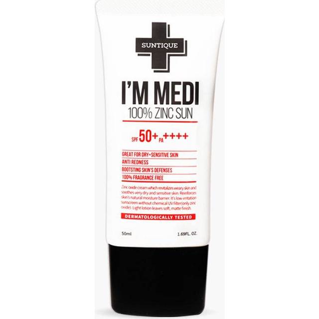 Suntique I'm Medi 100% Zinc Sun SPF50+ PA++++ 50ml — #4 bäst i test